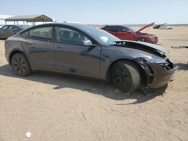 5YJ3E1EB7SF939701 - 2025 TESLA MODEL 3 GRAY photo 4