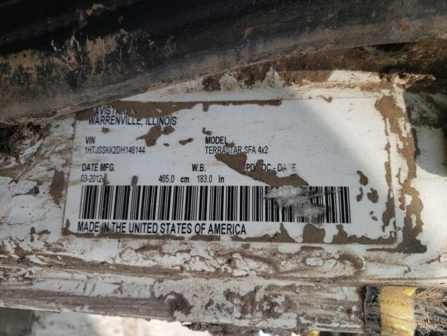 1HTJSSKK2DH146144 - 2013 INTERNATIONAL TERRASTAR WHITE photo 13