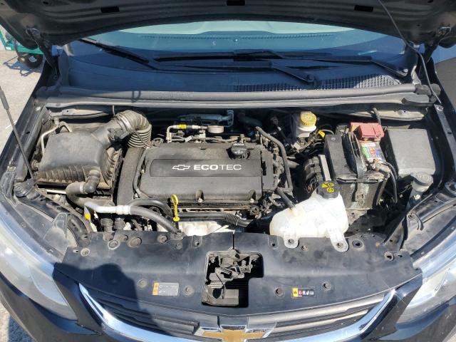 1G1JD5SG6H4153222 - 2017 CHEVROLET SONIC LT BLACK photo 11