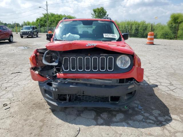 ZACCJAAHXFPC30782 - 2015 JEEP RENEGADE SPORT RED photo 5