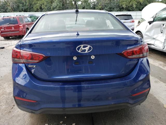 3KPC24A66LE112010 - 2020 HYUNDAI ACCENT SE BLUE photo 6