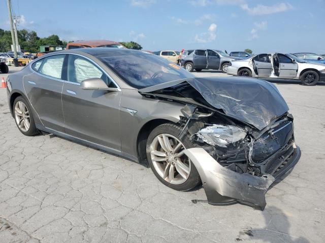 5YJSA1E21GF127874 - 2016 TESLA MODEL S 米色 照片 4