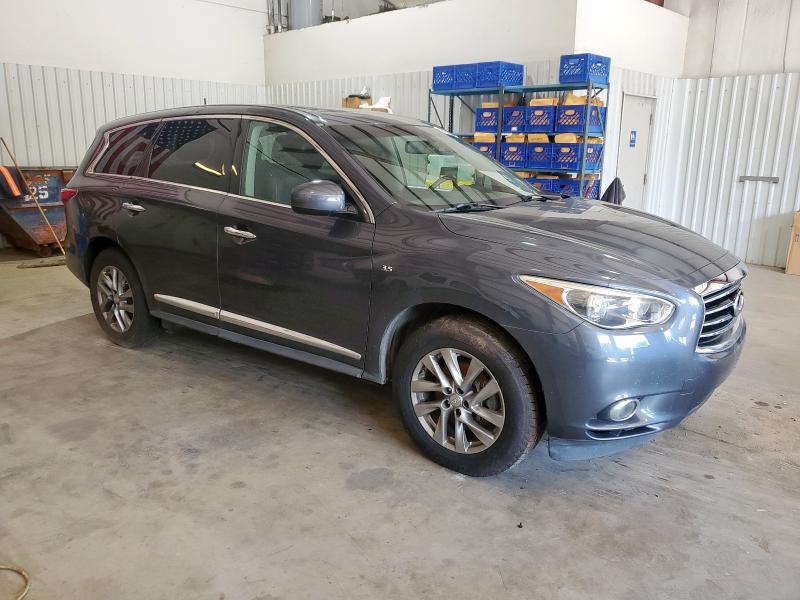 5N1AL0MM1EC522792 - 2014 INFINITI QX60 GRAY photo 4