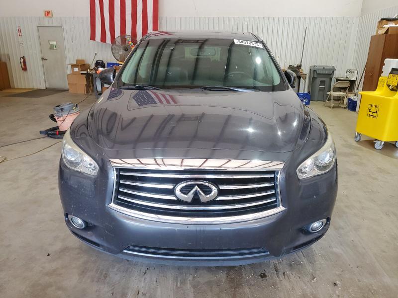 5N1AL0MM1EC522792 - 2014 INFINITI QX60 GRAY photo 5