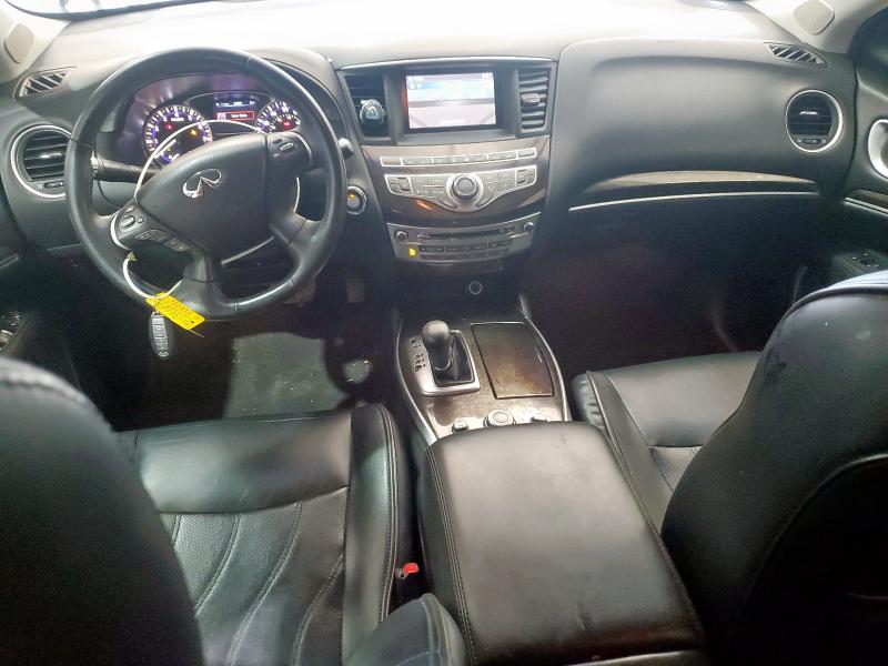 5N1AL0MM1EC522792 - 2014 INFINITI QX60 GRAY photo 8