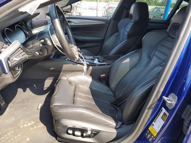 WBSJF0C59KB447307 - 2019 BMW M5 BLUE photo 7