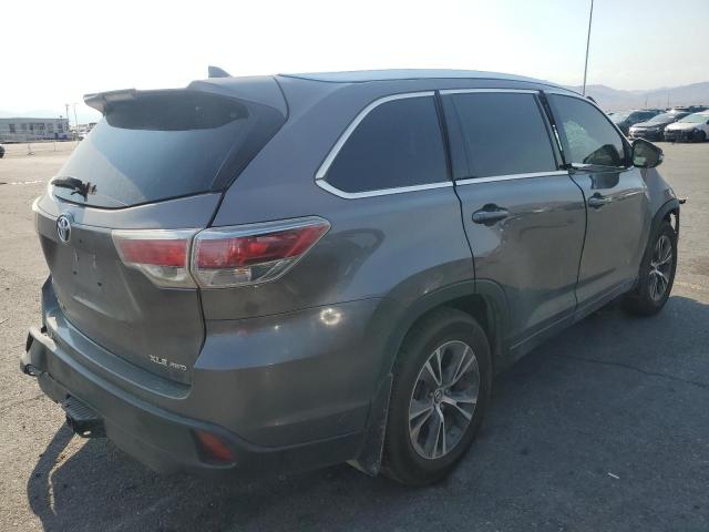 5TDJKRFH6GS326098 - 2016 TOYOTA HIGHLANDER XLE 灰色 照片 3