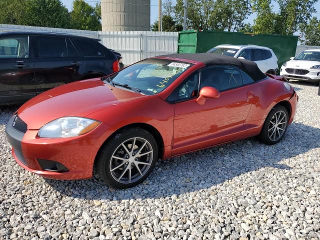 4A3AL35T89E030490 - 2009 MITSUBISHI ECLIPSE SPYDER GT RED photo 1