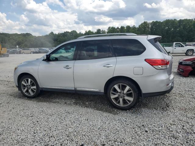 5N1AR2MN5EC622719 - 2014 NISSAN PATHFINDER S SILVER photo 2