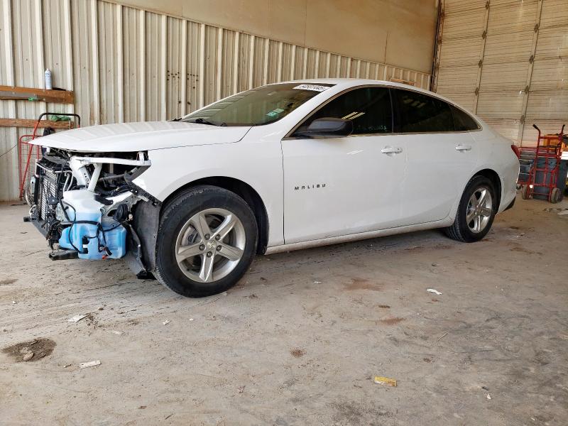 1G1ZB5ST0LF129517 - 2020 CHEVROLET MALIBU LS WHITE photo 1