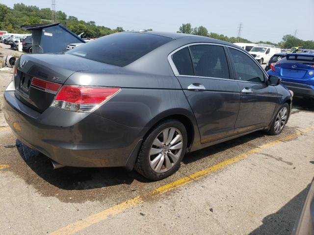 5KBCP3F87BB003636 - 2011 HONDA ACCORD EXL GRAY photo 3