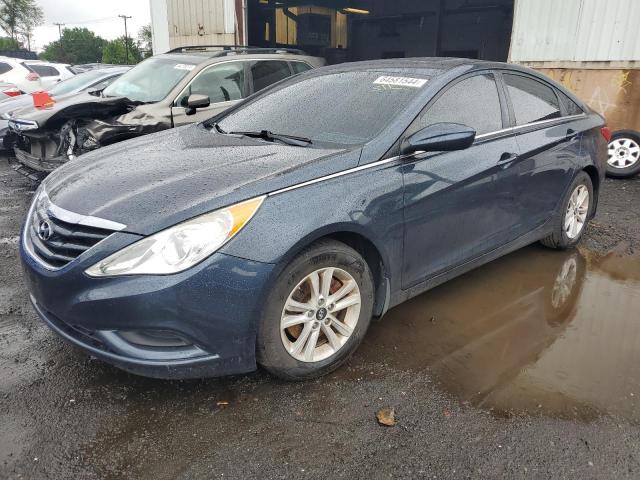 5NPEB4ACXCH349268 - 2012 HYUNDAI SONATA GLS BLUE photo 1