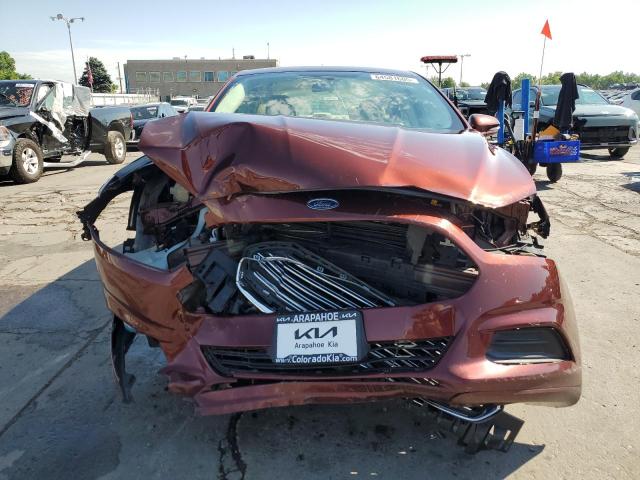 3FA6P0HD6GR404806 - 2016 FORD FUSION SE ORANGE photo 5