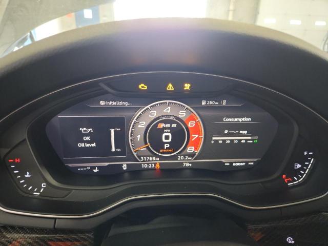 WUAPWAF52JA905229 - 2018 AUDI RS5 Graphite photo 9