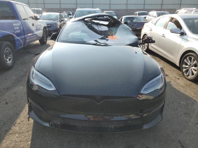 5YJSA1E61MF431821 - 2021 TESLA MODEL S BLACK photo 5