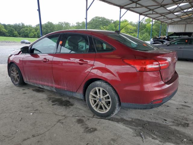 1FADP3F24HL221009 - 2017 FORD FOCUS SE RED photo 2