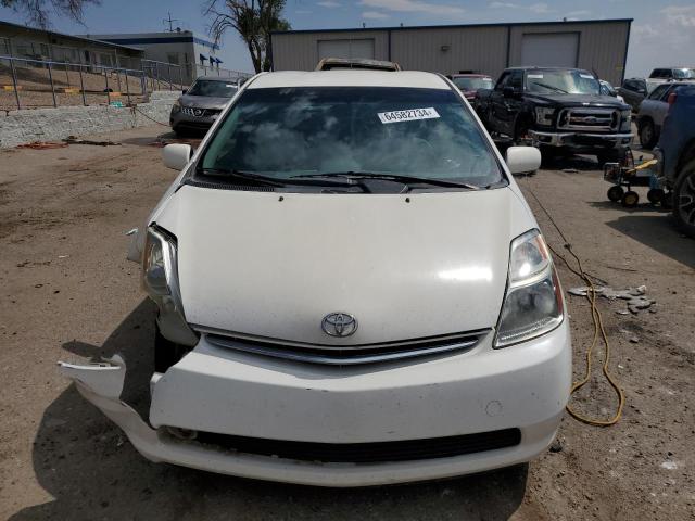 JTDKB20U393520805 - 2009 TOYOTA PRIUS WHITE photo 5