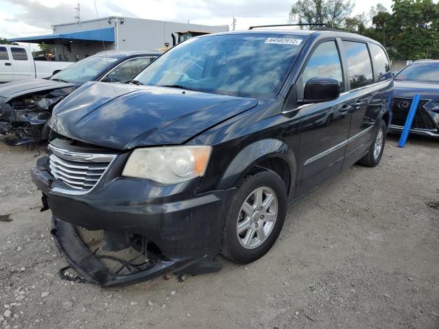 2C4RC1BG6CR344621 - 2012 CHRYSLER TOWN & COU TOURING 黑色 照片 2