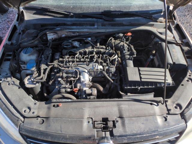 3VWLL7AJ2DM208868 - 2013 VOLKSWAGEN JETTA TDI GRAY photo 11