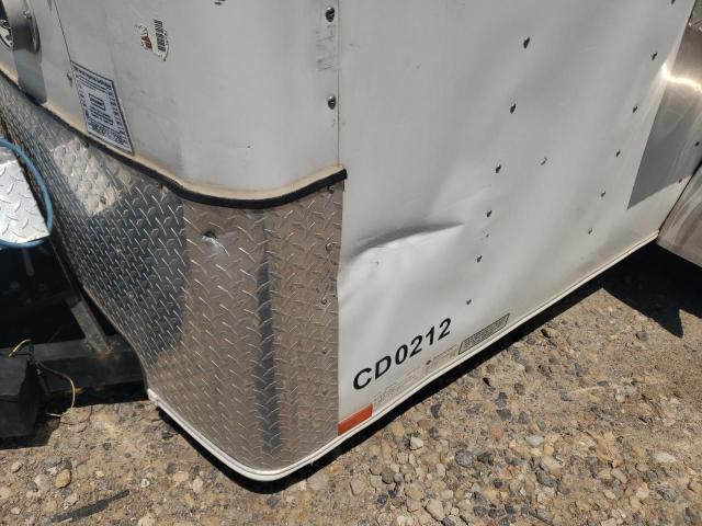 1UK500E26B1072393 - 2011 UTILITY TRAILER WHITE photo 9