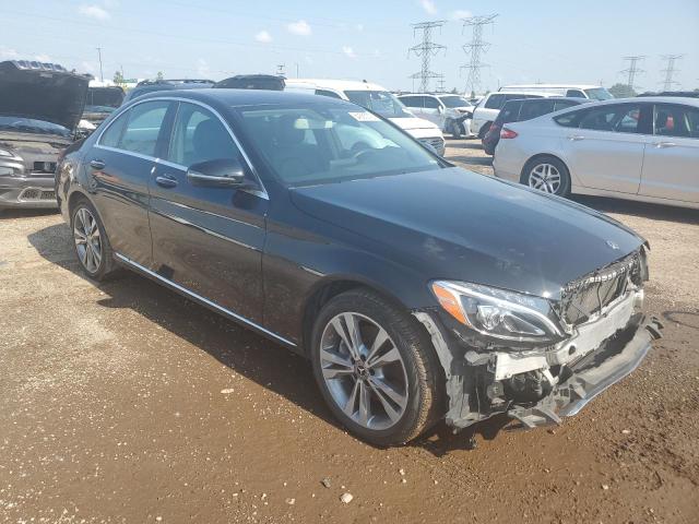 55SWF4KB1JU259953 - 2018 MERCEDES-BENZ C 300 4MATIC BLACK photo 4