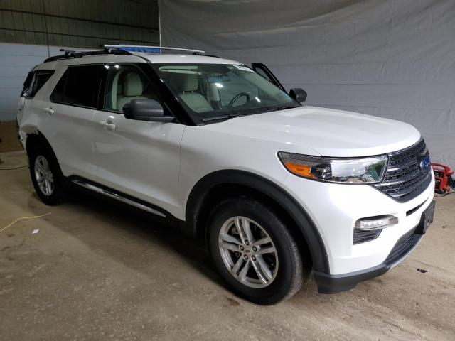 1FMSK8DH0NGB10574 - 2022 FORD EXPLORER XLT 白色 照片 4