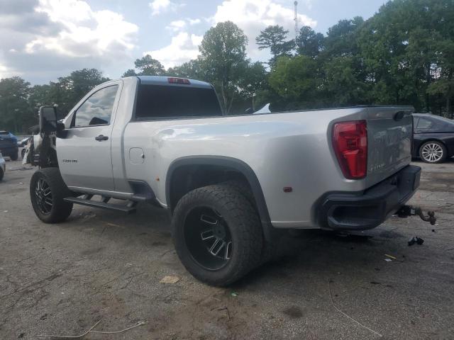 1GC3YSEY5MF287404 - 2021 CHEVROLET SILVERADO K3500 SILVER photo 2