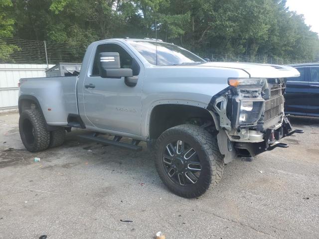 1GC3YSEY5MF287404 - 2021 CHEVROLET SILVERADO K3500 SILVER photo 4