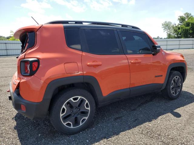 ZACCJBCBXHPE64289 - 2017 JEEP RENEGADE TRAILHAWK ORANGE photo 3