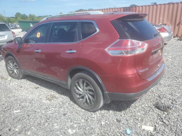 5N1AT2MT7FC757007 - 2015 NISSAN ROGUE S RED photo 2