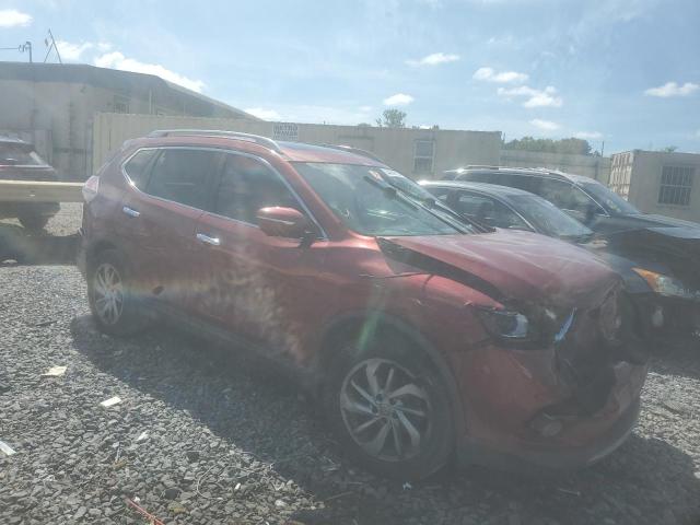 5N1AT2MT7FC757007 - 2015 NISSAN ROGUE S RED photo 4