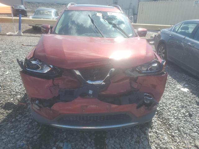5N1AT2MT7FC757007 - 2015 NISSAN ROGUE S RED photo 5
