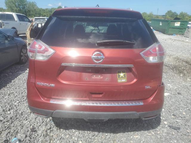 5N1AT2MT7FC757007 - 2015 NISSAN ROGUE S RED photo 6