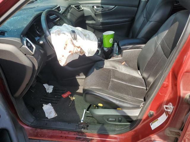 5N1AT2MT7FC757007 - 2015 NISSAN ROGUE S RED photo 7