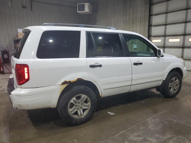 2HKYF18775H570872 - 2005 HONDA PILOT EXL 白色 照片 3