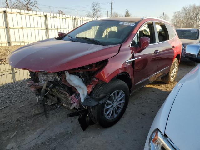 5GAEVAKW1NJ147591 - 2022 BUICK ENCLAVE ESSENCE 勃艮第红 照片 1