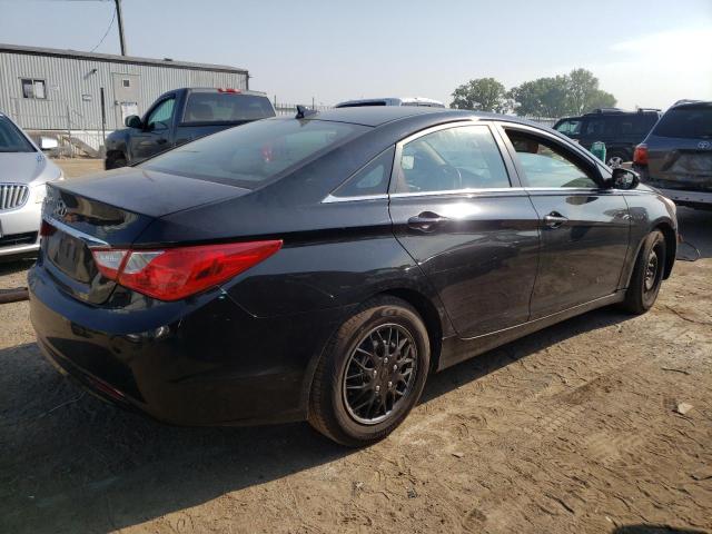 5NPEB4AC6DH508207 - 2013 HYUNDAI SONATA GLS BLACK photo 3