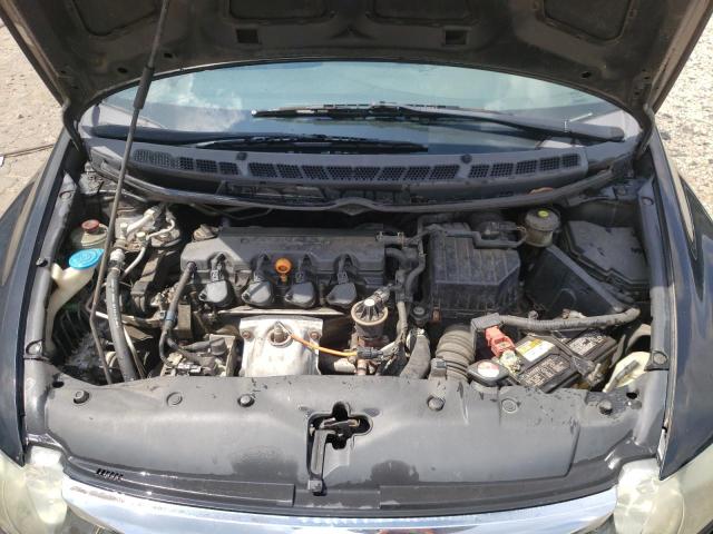 2HGFA16899H347525 - 2009 HONDA CIVIC EX BLACK photo 11