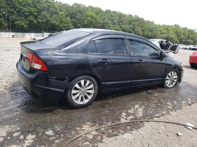 2HGFA16899H347525 - 2009 HONDA CIVIC EX BLACK photo 3