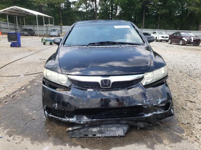 2HGFA16899H347525 - 2009 HONDA CIVIC EX BLACK photo 5