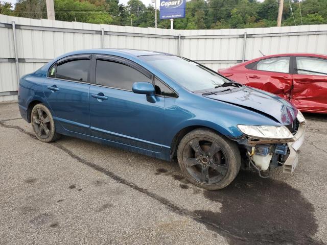 1HGFA16876L032690 - 2006 HONDA CIVIC EX BLUE photo 4