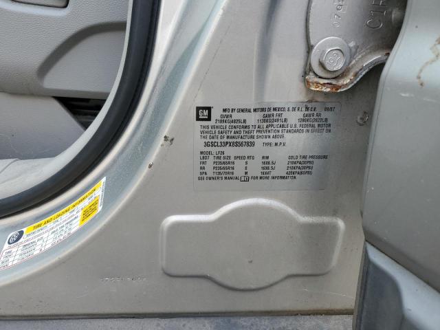 3GSCL33PX8S567839 - 2008 SATURN VUE XE SILVER photo 13