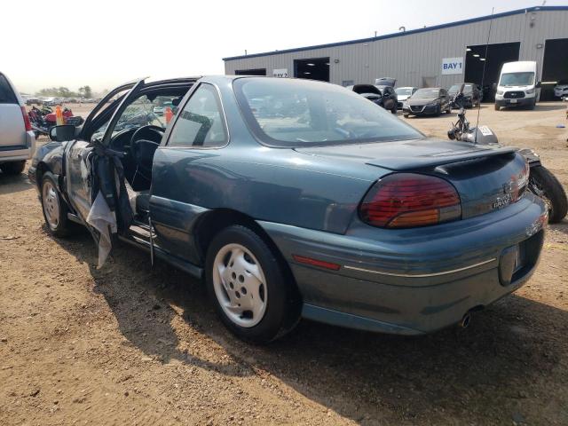 1G2NE12M1WC763329 - 1998 PONTIAC GRAND AM SE TEAL photo 2