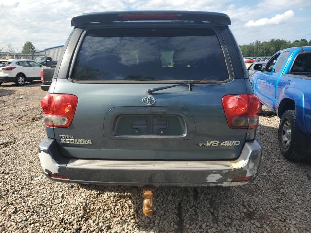 5TDBT48A87S278186 - 2007 TOYOTA SEQUOIA LIMITED BLUE photo 6