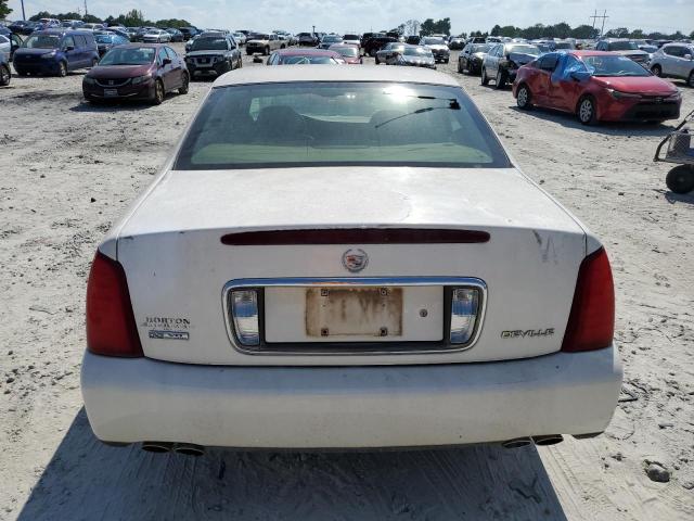 1G6KD54Y64U120106 - 2004 CADILLAC DEVILLE WHITE photo 6