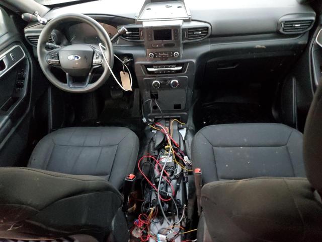 1FM5K8AB7LGA83531 - 2020 FORD EXPLORER POLICE INTERCEPTOR Beyaz fotoğraf 8