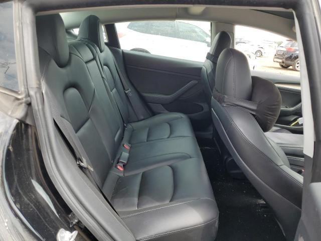 5YJ3E1EB2NF267504 - 2022 TESLA MODEL 3 შავი ფოტო 10