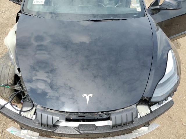 5YJ3E1EB2NF267504 - 2022 TESLA MODEL 3 შავი ფოტო 11