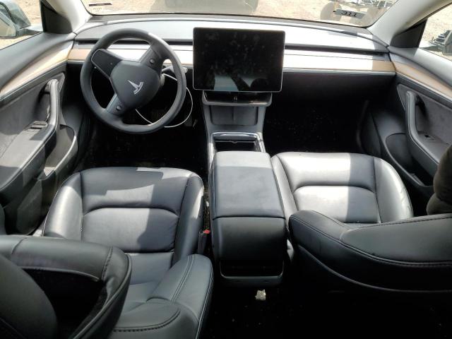 5YJ3E1EB2NF267504 - 2022 TESLA MODEL 3 შავი ფოტო 8