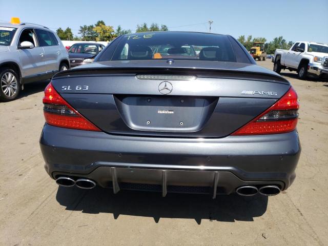 WDBSK7AA2BF161306 - 2011 MERCEDES-BENZ SL 63 AMG GRAY photo 6